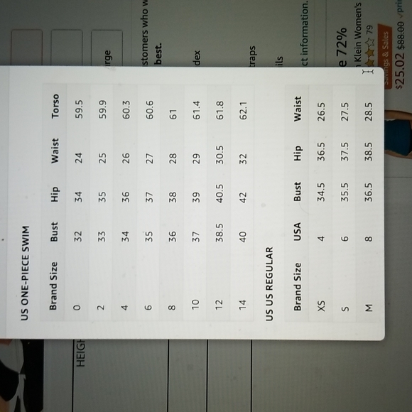 NWT CALVIN KLEIN TANKINI TOP SIZE SMALL - Picture 4 of 6